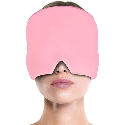 Dual Layer Soothing Headache Ice Pack Mask