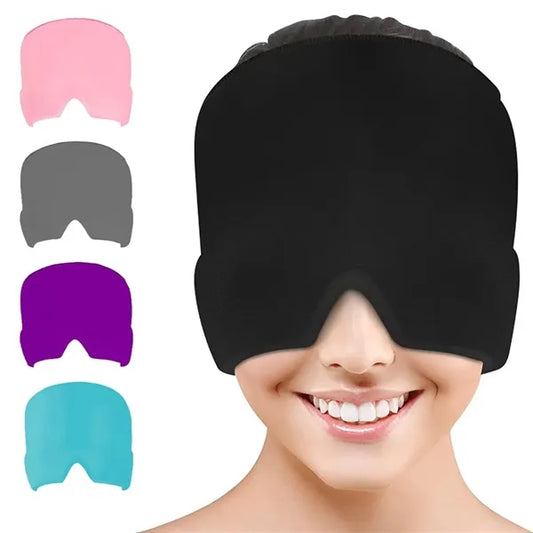 Dual Layer Soothing Headache Ice Pack Mask