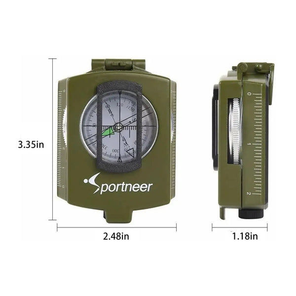 Military Lensatic Sighting Compass