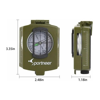 Military Lensatic Sighting Compass
