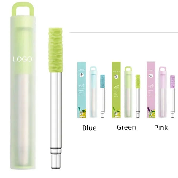 Portable Stainless Steel Straw Set