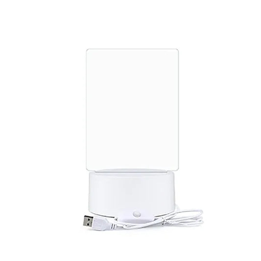 Creative Led Night Light Message Note  Board