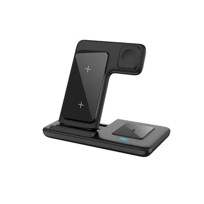 Wireless 3 In 1 Charger Station Compatible