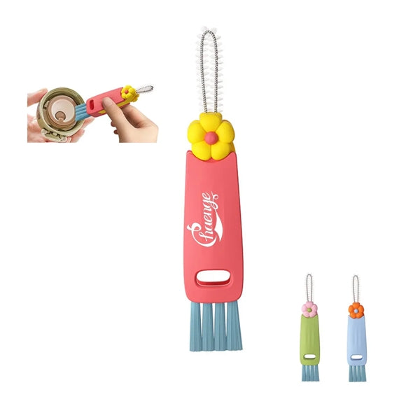 3 In 1 Multifunctional Cup Lid Cleaning Brush