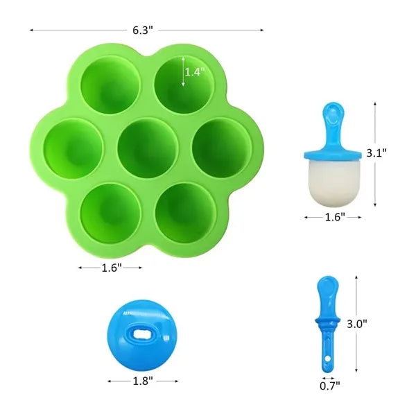 Mini Silicone Popsicle Mold