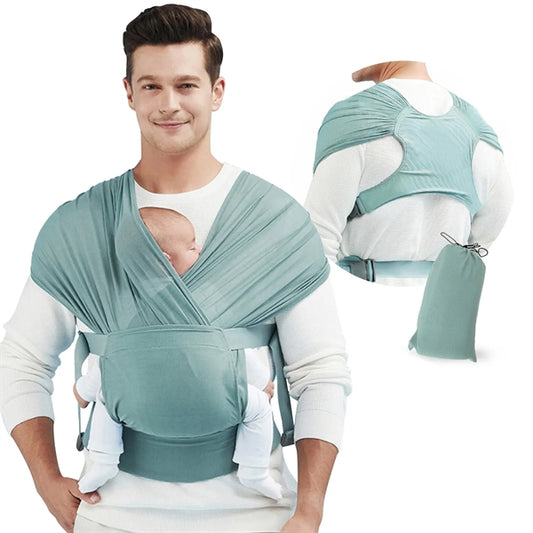 Mesh Baby Carrier Wrap Ring Sling