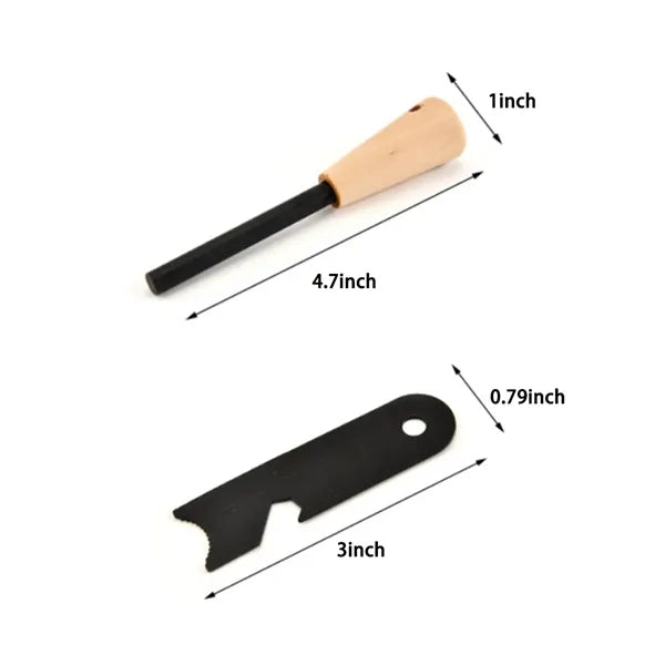 Outdoor Survival Tool Kit Magnesium Alloy Fire Starter