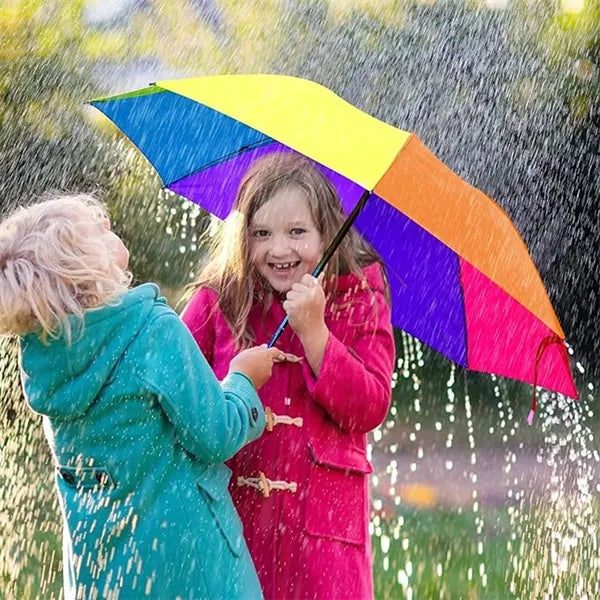 Folding Portable Travel Rainbow Umbrella