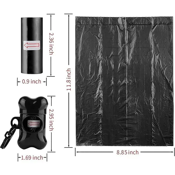 Bone Shaped Poop Bag Pet Waste Disposal Dispenser