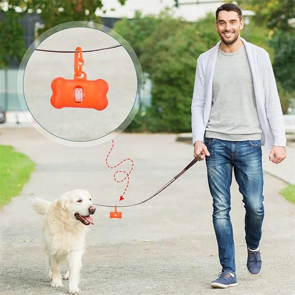 Bone Shaped Poop Bag Pet Waste Disposal Dispenser