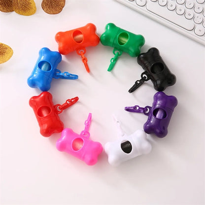 Bone Shaped Poop Bag Pet Waste Disposal Dispenser