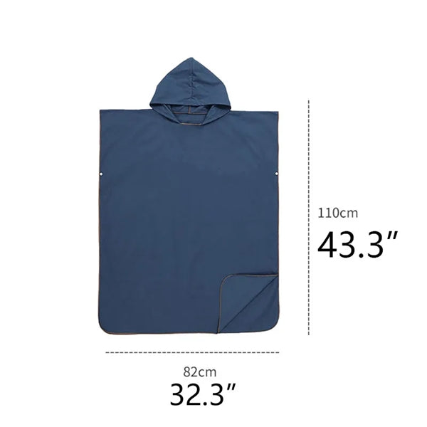 Surf Poncho Changing Robe with Hood