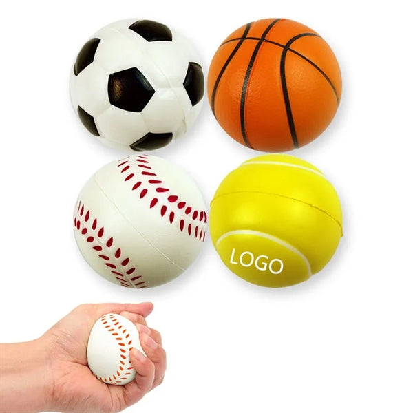 Soft PU Mini Sports Stress Balls