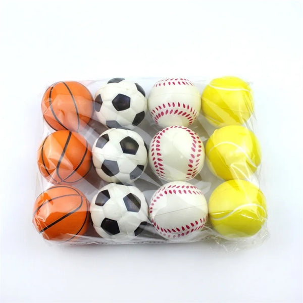 Soft PU Mini Sports Stress Balls