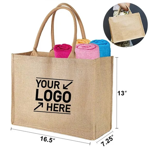 Burlap Jute Tote Bags