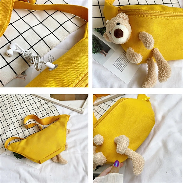 Bear Dumpling Canvas Bag