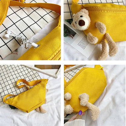 Bear Dumpling Canvas Bag