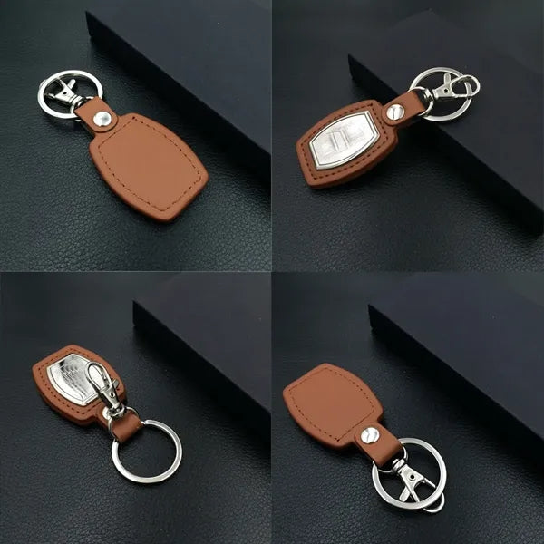 PU Leather Car Key Holder Keychain