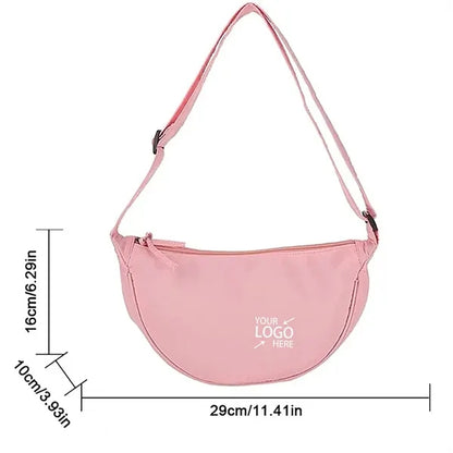 Simple Style Nylon Dumpling Bag