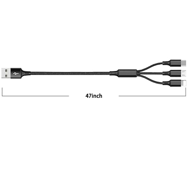 Cellphone Tablet USB Multiple Charging Cord Adapter