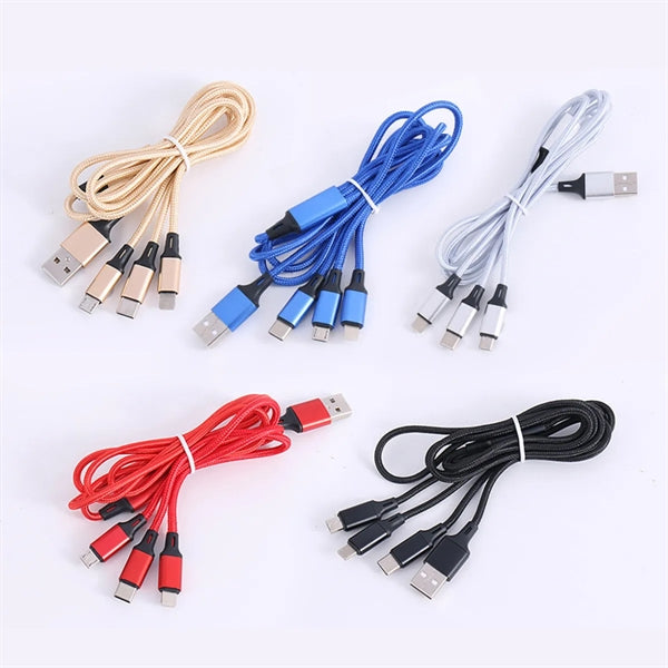 Cellphone Tablet USB Multiple Charging Cord Adapter