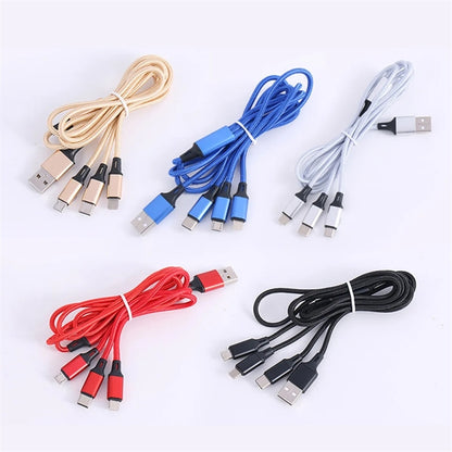 Cellphone Tablet USB Multiple Charging Cord Adapter