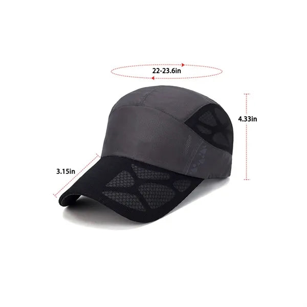 Sun Protection Breathable Fast Dry Unisex Sports Cap