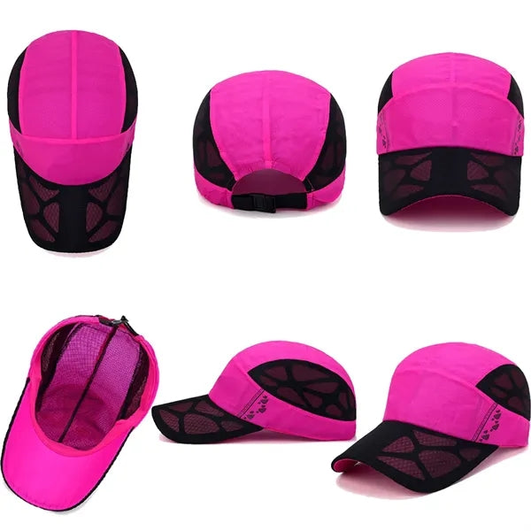 Sun Protection Breathable Fast Dry Unisex Sports Cap
