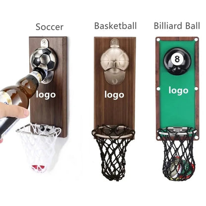 Magnetic Sport Ball Bottle Opener