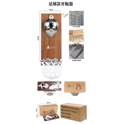 Magnetic Sport Ball Bottle Opener