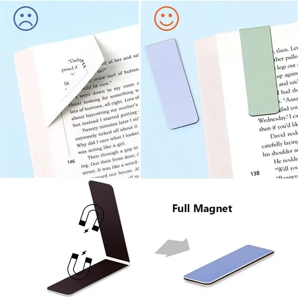 Magnetic Bookmarks Book Marker Clip