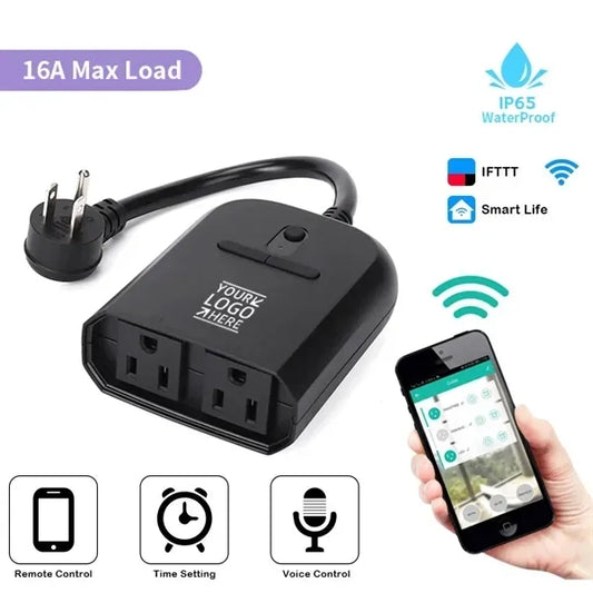 Dual Port Outdoor Smart Dimmer Plug