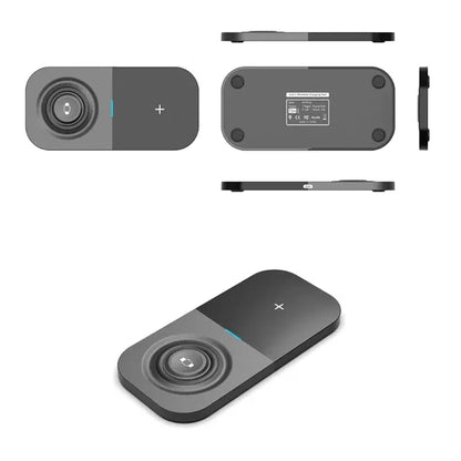 Dual Wireless Charger Watch Phone Charging Station