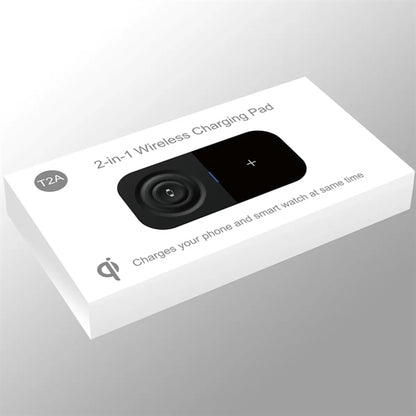 Dual Wireless Charger Watch Phone Charging Station
