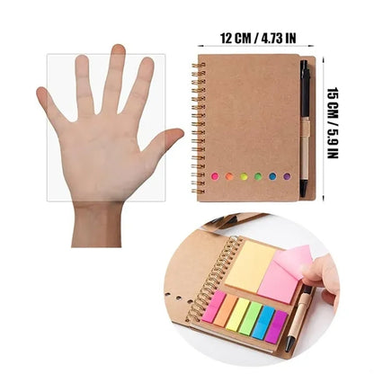 Notebook Steno Pads Lined Notepad With Pen