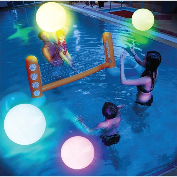 16" Inflatable Light Up LED Beach Ball