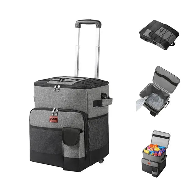 Cooler Bags with Wheels (13" L x 11" W x 14.96" H)