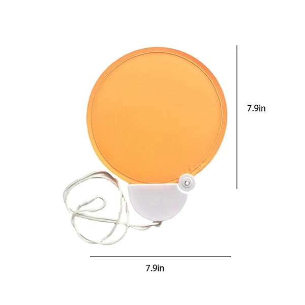 Foldable Summer Handheld Round Fan