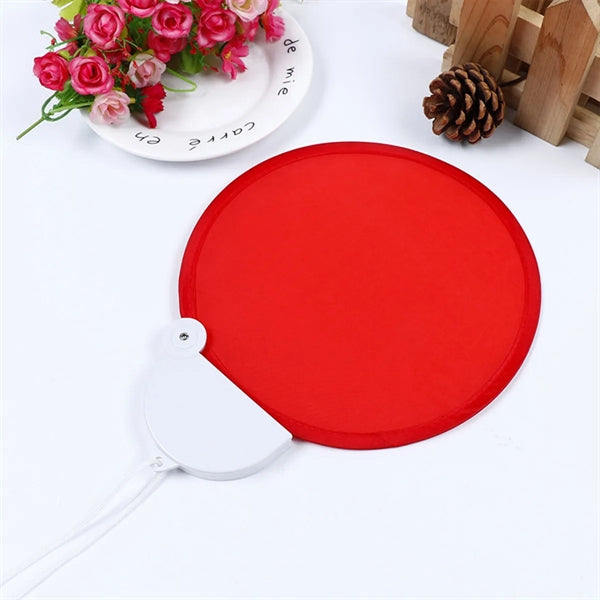 Foldable Summer Handheld Round Fan