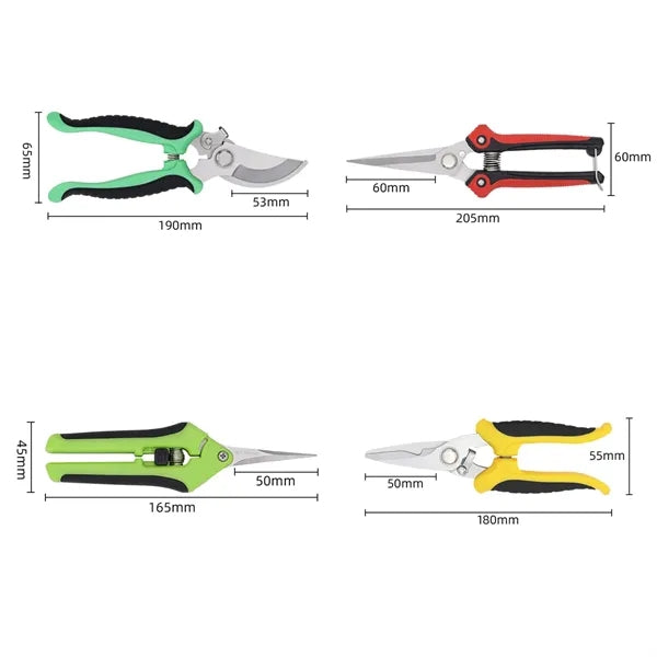 Handheld Scissors Set with Gardening Gloves
