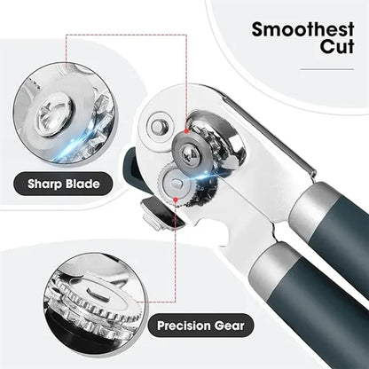 Multifunctional Heavy Duty Soft Handle Strong Can Opener