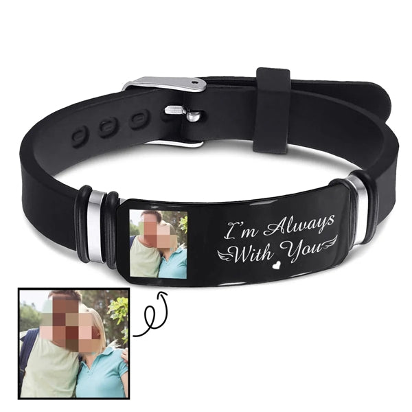 Silicone Adjustable Custom Bracelets