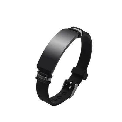 Silicone Adjustable Custom Bracelets
