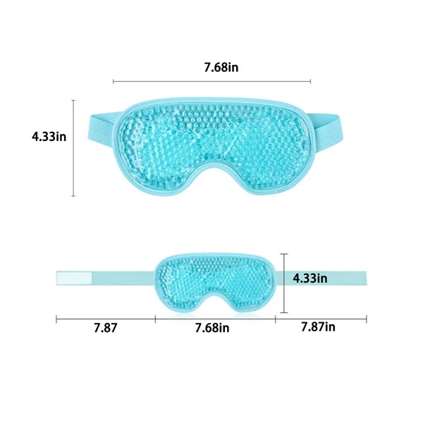 Unisex Sleeping Relaxing Stretchable Cooling Gel Eye Mask