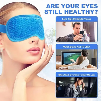 Unisex Sleeping Relaxing Stretchable Cooling Gel Eye Mask