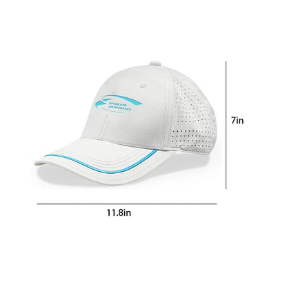 Sun Protection Lightweight Perforated Breathable Golf Cap