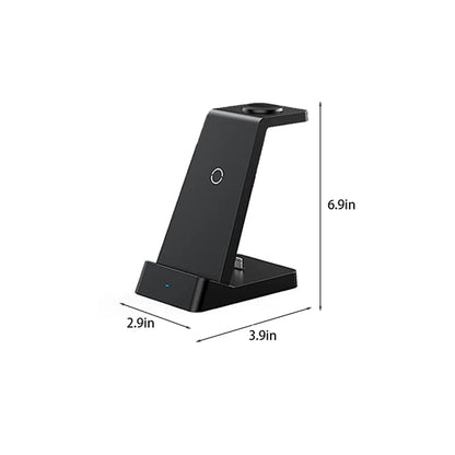 3-in-1 Phone Watch Earpods Wireless Charging Station