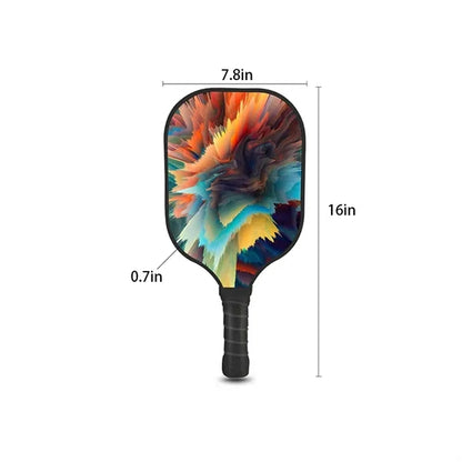 Unisex Comfort Grip Carbon Fiber Pickleball Paddles Set
