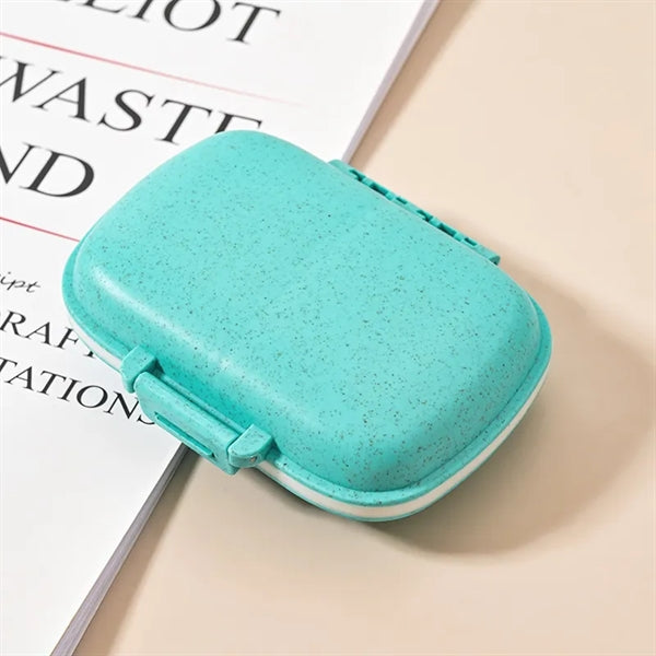 8 Compartments Travel Essentials Pill Organizer