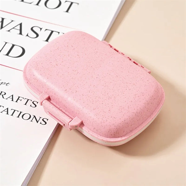 8 Compartments Travel Essentials Pill Organizer